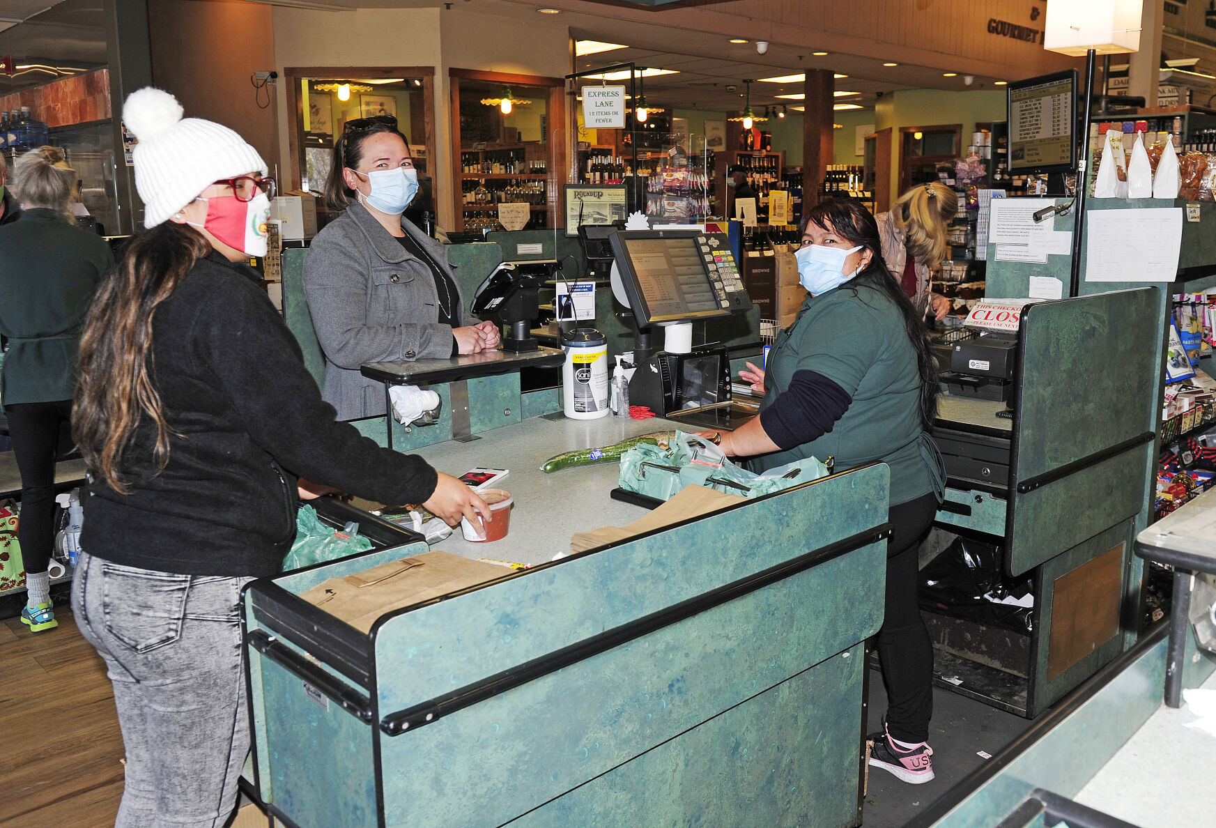 Masks at Atkinson
